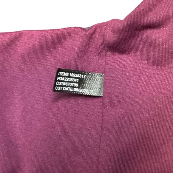 TORRID Women’s Pink Purple Gray Camo Zip Front Crisscross Back Sports Bra Size 2 - Picture 5 of 8